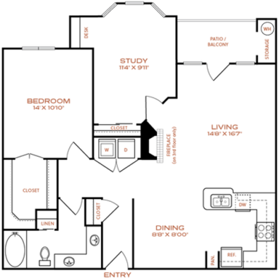 a diagram of a map with different shapes at The NEO Midtown