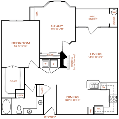 a diagram of a map with different shapes at The NEO Midtown
